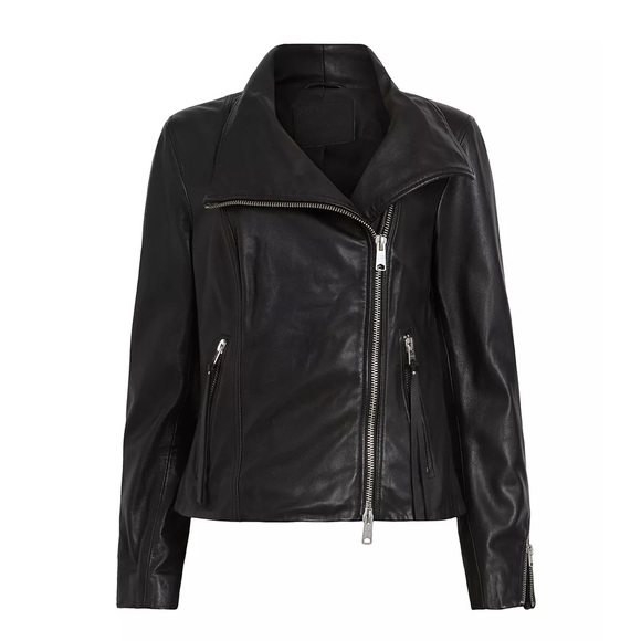 Allsaints 🖤 Ellis Biker Jacket - Picture 1 of 9